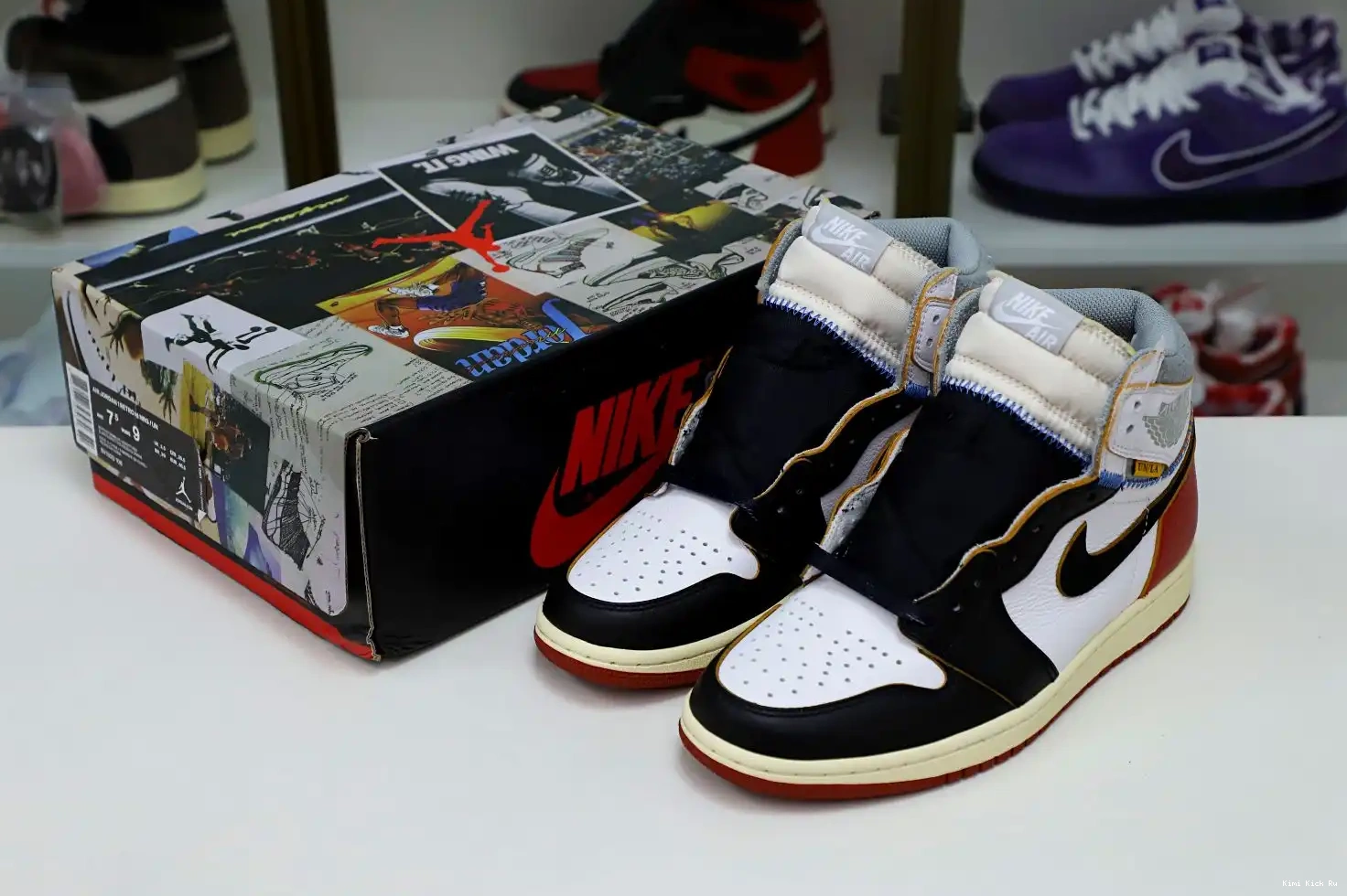 X 1 Kimikick UNION JORDAN LA HIGH AIR NRG RETRO 0716